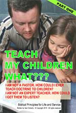 Teach My Children What??  Part One
